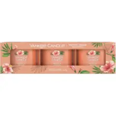 Yankee Candle Tropical Breeze Set of votive candles in glass