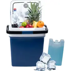 Longwell Industrial Ltd Portable car cooler, 29L, 220-240V DC12V, heating function, free insert, blue