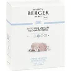 Maison Berger Paris Car Diffuser Recharge/Refill ( Cotton Caress )