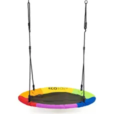 Ecotoys Garden swing, 100 cm, multicolor ECOTOYS
