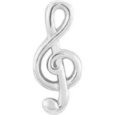 Oriģināla piespraude Treble clef KS-206