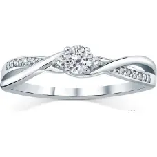 Sudraba gredzens ar Swarovski kristāliem Silvego FNJR085SW