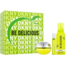 Dkny Be Delicious Gift set EDP 100 ml, miniature EDP 15 ml and shower foam 150 ml