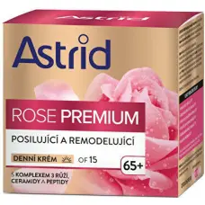 Dienas sejas krēms nobriedušai ādai Astrid Rose Premium 65+ SPF15, 50 ml