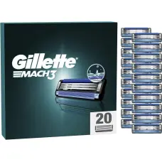 GILLETTE Mach3 20 gab.