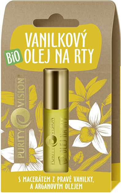Organic Vanilla lip oil 10 ml