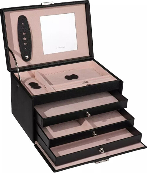 Luxury black jewelry box Classico Rosé