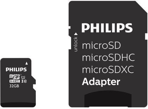 Philips FM32MP45B/10 micro SD 32GB(+ SD