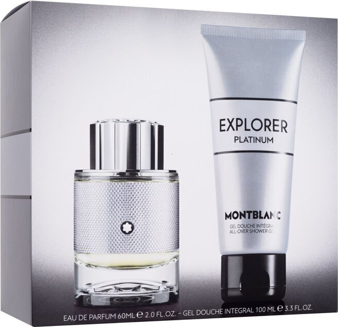Kosmētikas komplekts Montblanc Explorer Platinum vīriešiem: