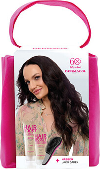 Dermacol Hair Boost Brunette Set -