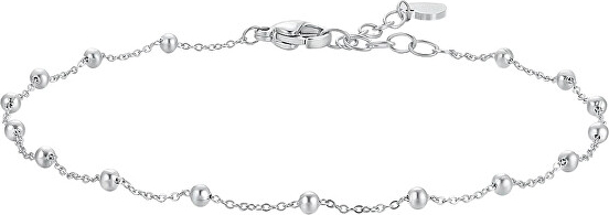 Minimalist steel anklet with balls CV164
