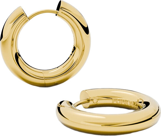 Gold-plated Chubby Hoop SE-CCHUBBYH-G