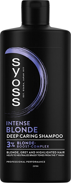 Shampoo for blonde and gray hair