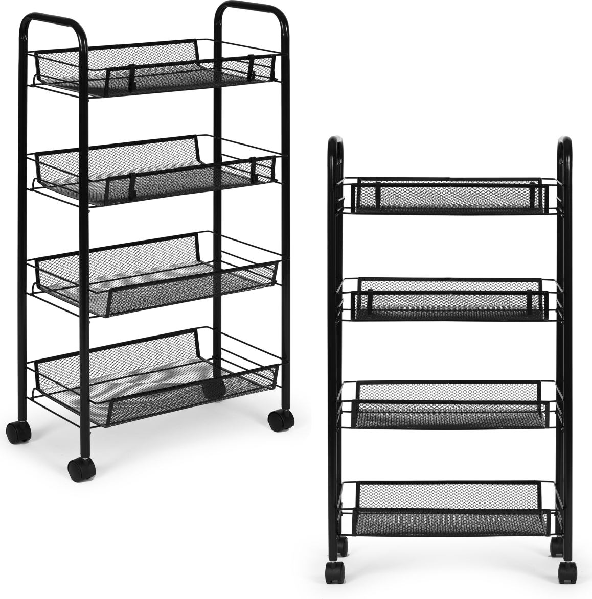 Modernhome Metalowy regał mobliny organizer łazienkowy