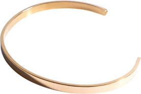 Gold-plated open bracelet Mateo Link MCGB6120G