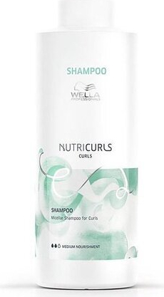 Micelārais šampūns cirtainiem matiem Wella Nutricurls