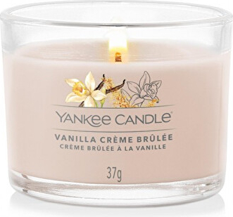 Votive candle in glass Vanilla Creme
