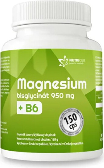 Magnesium bisglycinate 950 mg + B6