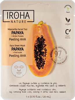 Iroha Papaya Peeling AHA Face Sheet