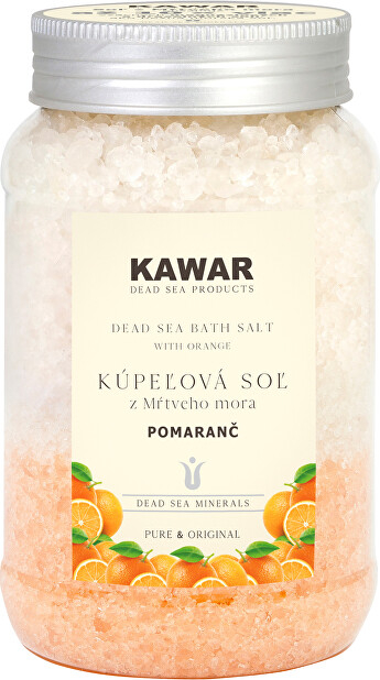Dead Sea Bath Salt - Orange