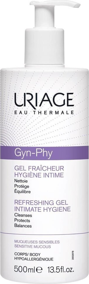 Atsvaidzinošs intīmās higiēnas gels Uriage Gyn-Phy