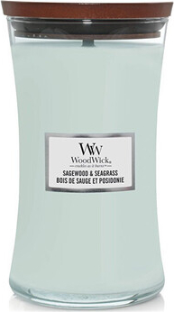 Woodwick Sagewood & Seagrass Vase (sagewood