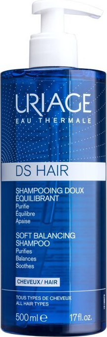 Līdzsvarojošs pretblaugznu šampūns Uriage DS Hair