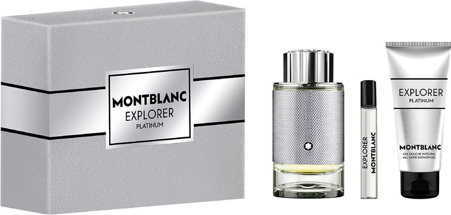 Komplekts Montblanc Explorer Platinum EDP vīriešiem