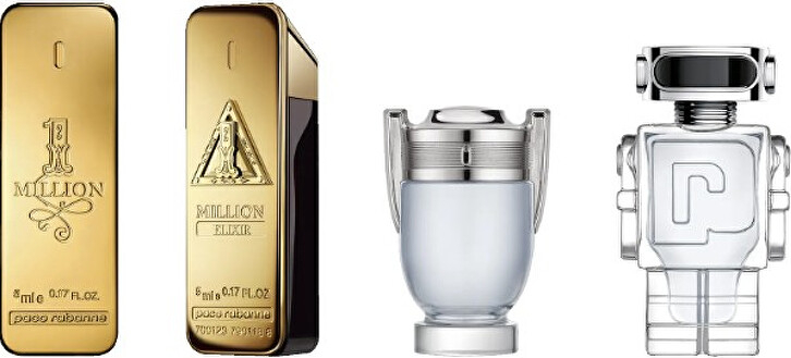 Kolekce miniatur Rabanne pro muže -