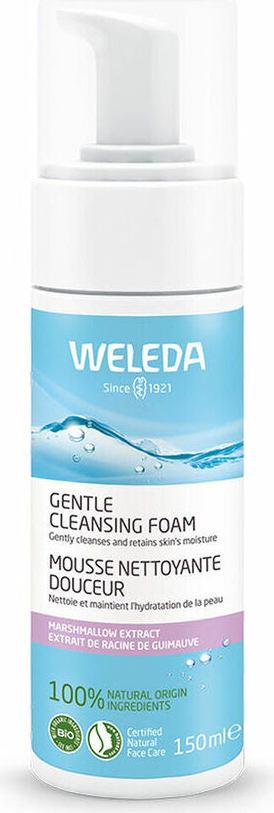Tīrīšanas putas weleda maiga 150 ml