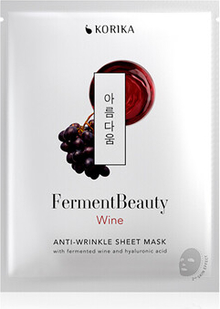 Korika FermentBeauty Wine Anti-Wrinkle Sheet Mask