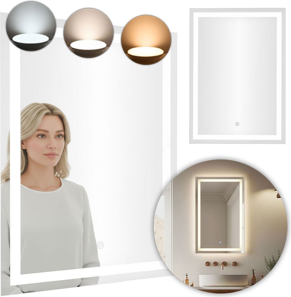 Modernhome LED Bathroom Mirror Wall Mounted
