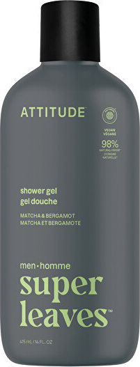 Dušas želeja Attitude Super Leaves Matcha