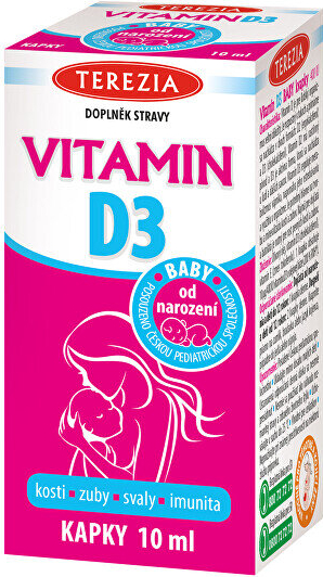 TEREZIA COMPANY - Vitamīns D3 bērniem