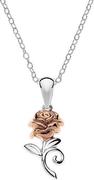 Skaista sudraba princeses kaklarota C902727TL-P (ķēde
