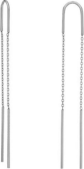 Luxury thread earrings E0004236