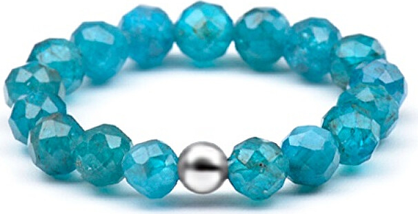 Women´s mineral ring with apatite POL-R05
